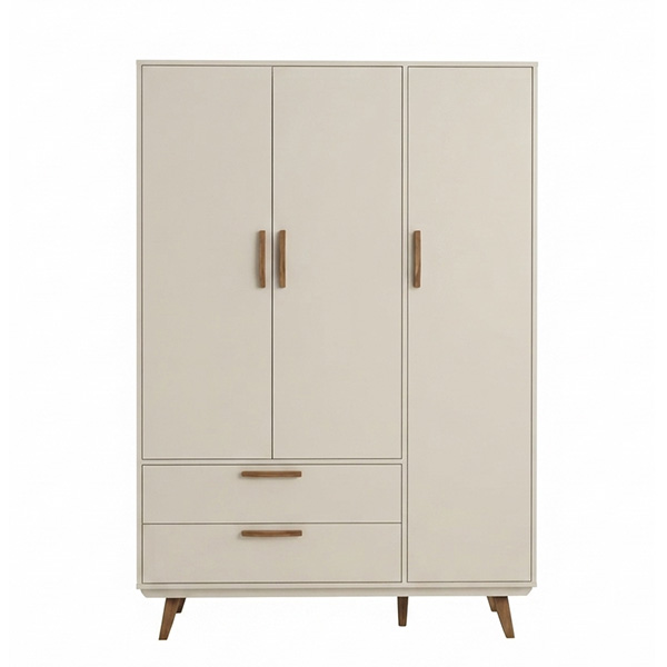 کمد لباس پایه چوبی مدل نیکان K433